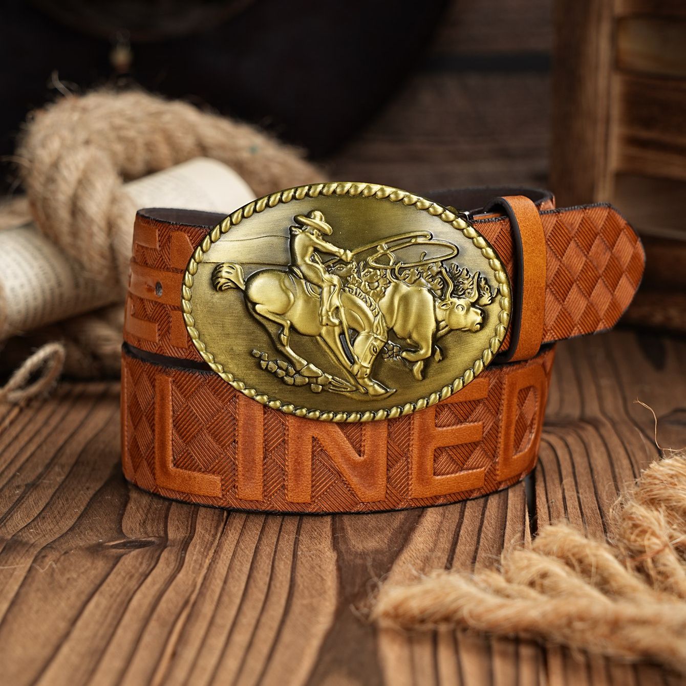 A Men's and Women's Casual Ret - đánh giá và giá Leather Works Belt