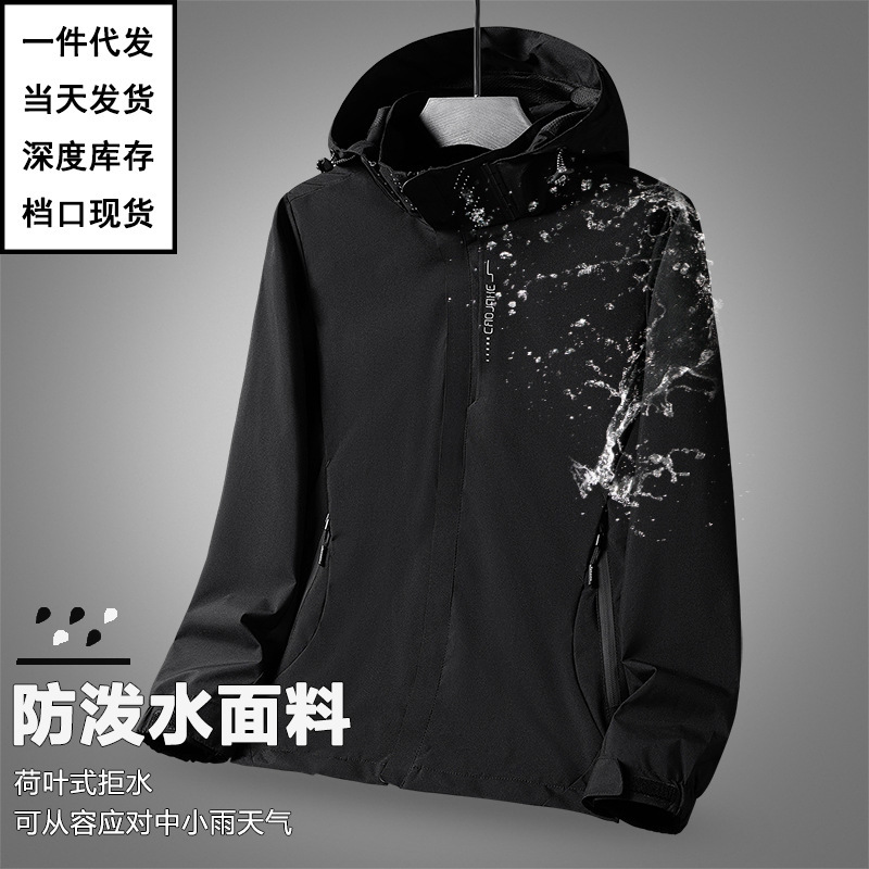 Men Jacket Coat Casual Stand C - đánh giá và giá Leather Work Jacket With Hood
