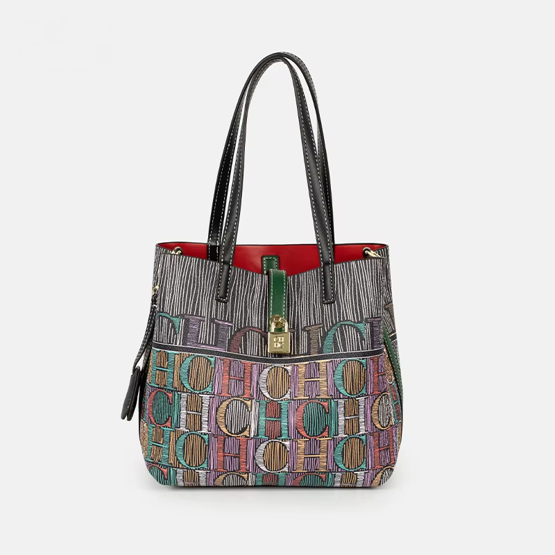 CH Art Color Printed Handbag S - đánh giá và giá Leatherworking Classic