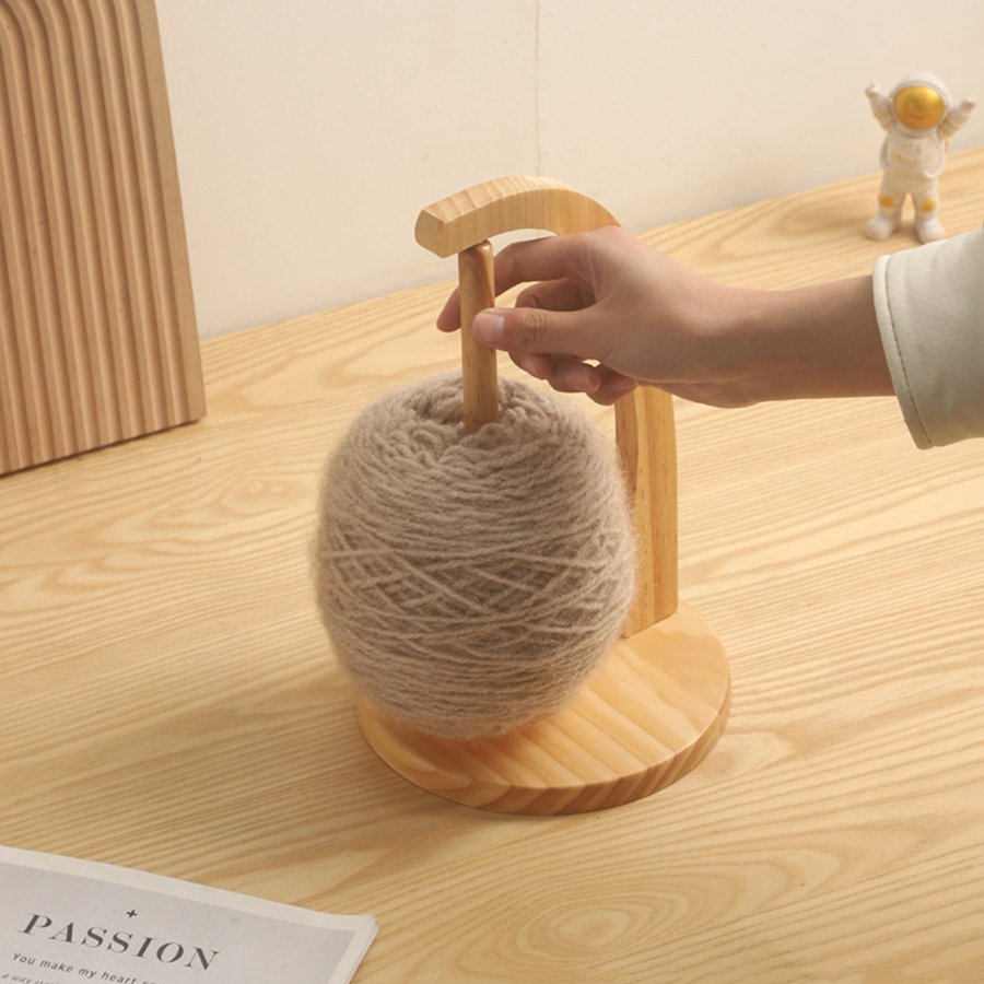 Wooden Yarn Holder Spinning Kn - đánh giá và giá Waxed Thread Linen