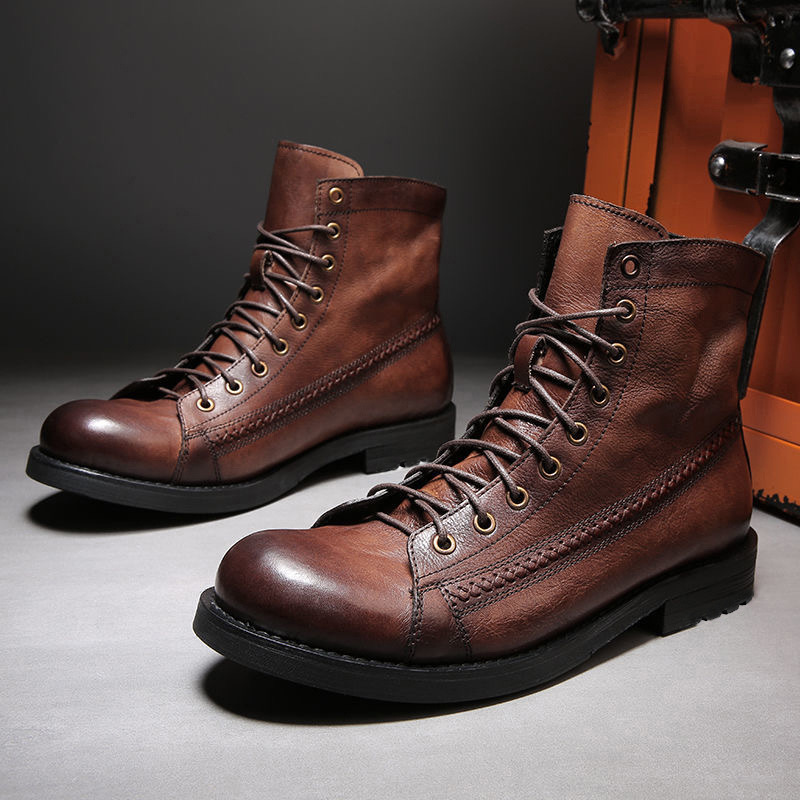 Mens Ankle Boots Classic Handm - đánh giá và giá Leatherworking Classic