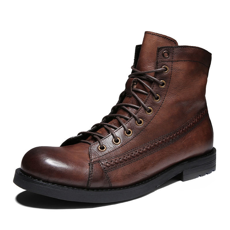 Mens Ankle Boots Classic Handm - đánh giá và giá Leatherworking Classic