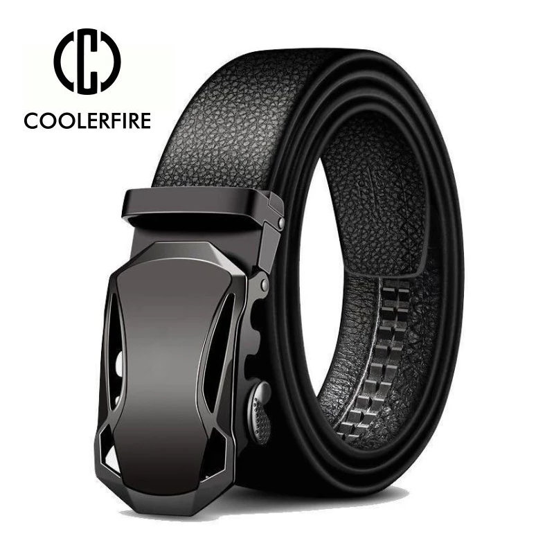 Men Belts Metal Automatic Buck - đánh giá và giá Leather Works Belt