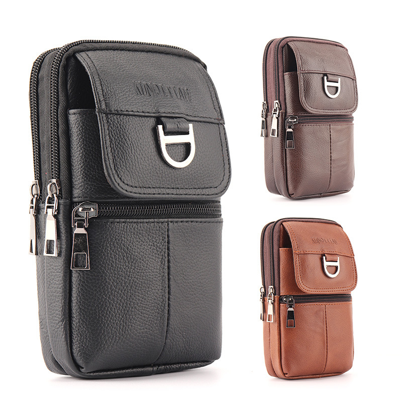 Men's Leather Waist Bag - Larg - đánh giá và giá Leather Works Belt