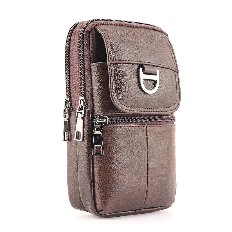 Men's Leather Waist Bag - Larg - đánh giá và giá Leather Works Belt